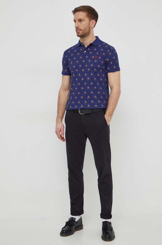 Polo Ralph Lauren de bumbac 710935222 bleumarin SS24