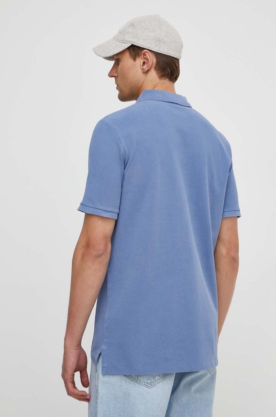 Ρούχα Βαμβακερό μπλουζάκι πόλο Polo Ralph Lauren 710936508 μπλε
