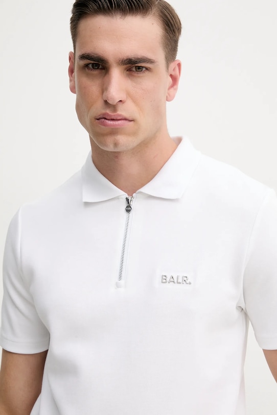 BALR. tricou polo alb B1122.1033