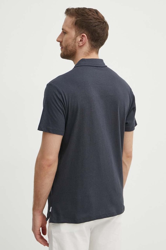 Oblečení Polo tričko se lněnou směsí Pepe Jeans HOLLY PM542146 šedá