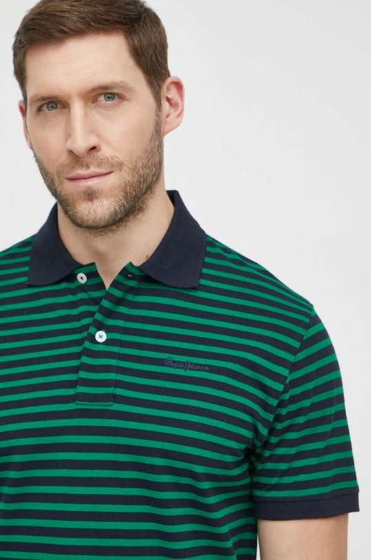 Pepe Jeans polo bawełniane HUNTING multicolor PM542153