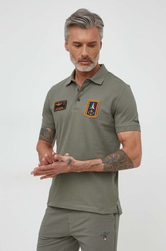 Aeronautica Militare polo verde PO1762P192