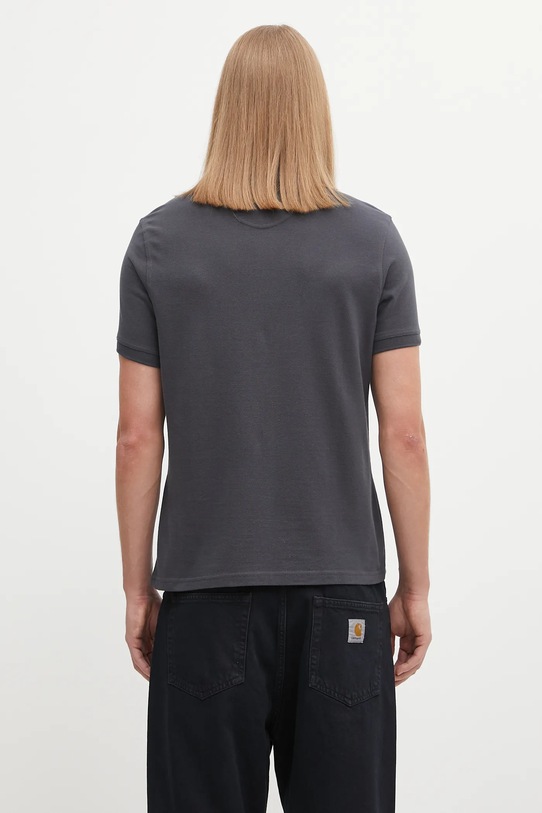 Oblečenie Bavlnené polo tričko Barbour MML0358 tmavomodrá