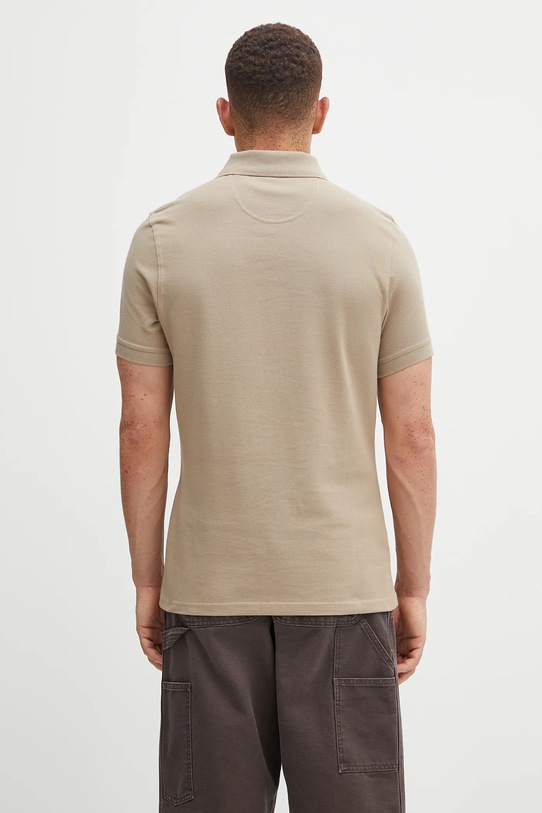 Abbigliamento Barbour polo in cotone ESSENTIALS MML0358 beige