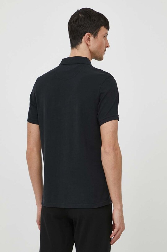 Odzież Barbour polo bawełniane MML0358 czarny