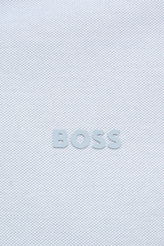 BOSS Orange polo muški pamučni PeoxfordNew 50507814 plava