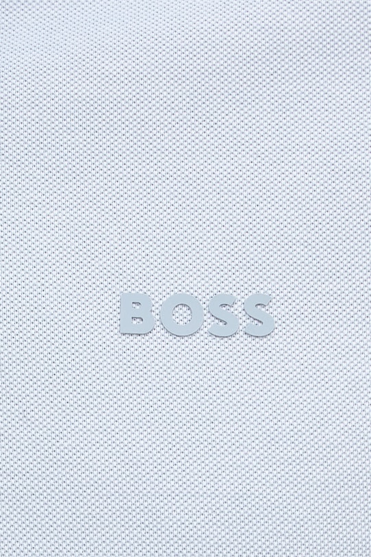 BOSS Orange polo muški pamučni PeoxfordNew 50507814 plava
