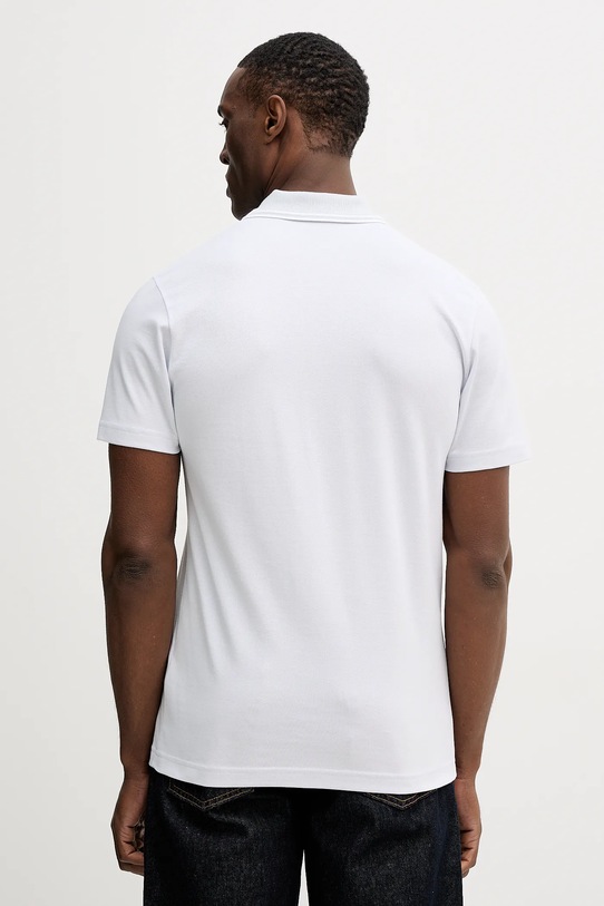 Îmbrăcăminte BOSS Orange polo de bumbac PeoxfordNew 50507814 gri