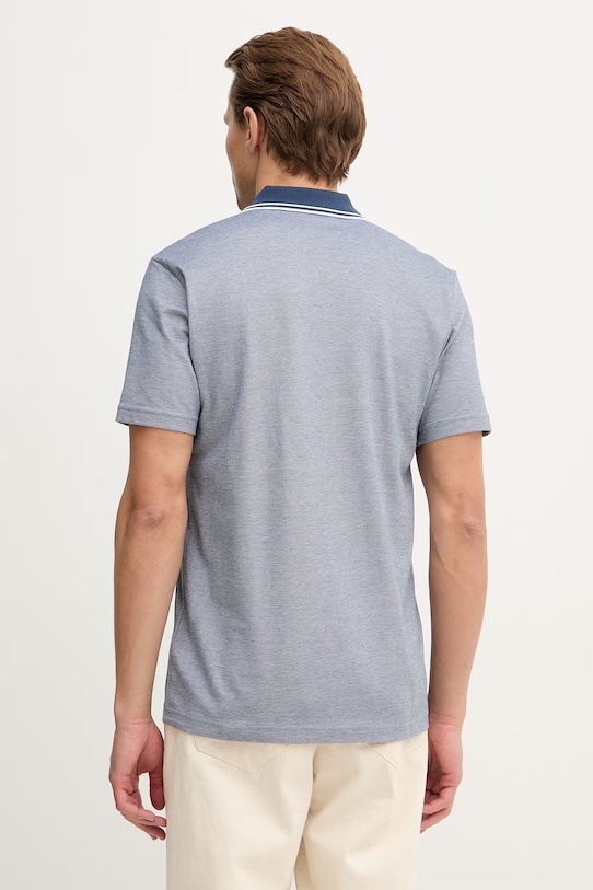 Ρούχα Βαμβακερό μπλουζάκι πόλο BOSS Orange PeoxfordNew 50507814 μπλε