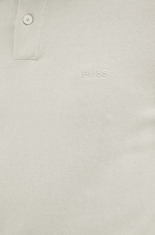 BOSS Orange polo 50514223 beżowy