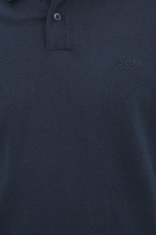 BOSS Orange polo 50514223 granatowy