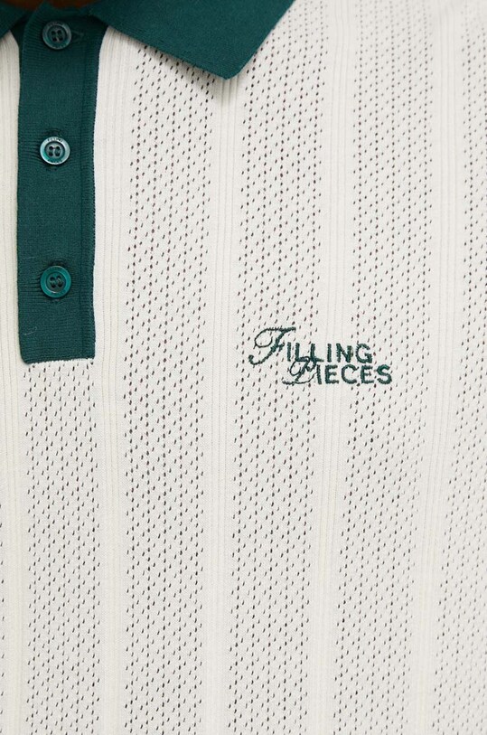 Filling Pieces polo bawełniane 80713669936 beżowy