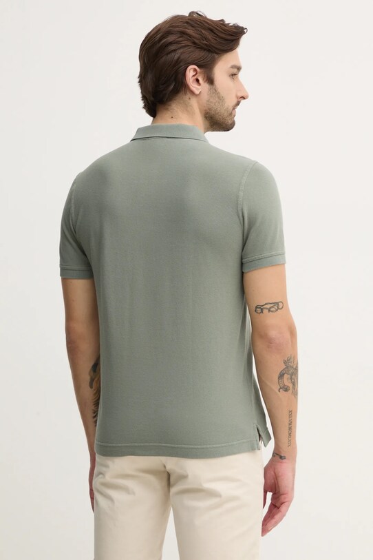 Îmbrăcăminte United Colors of Benetton polo de bumbac 3089J3179 verde