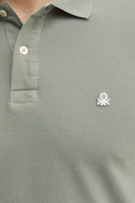 United Colors of Benetton polo de bumbac 3089J3179 verde