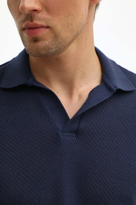 United Colors of Benetton tricou polo 3GIRU301P bleumarin