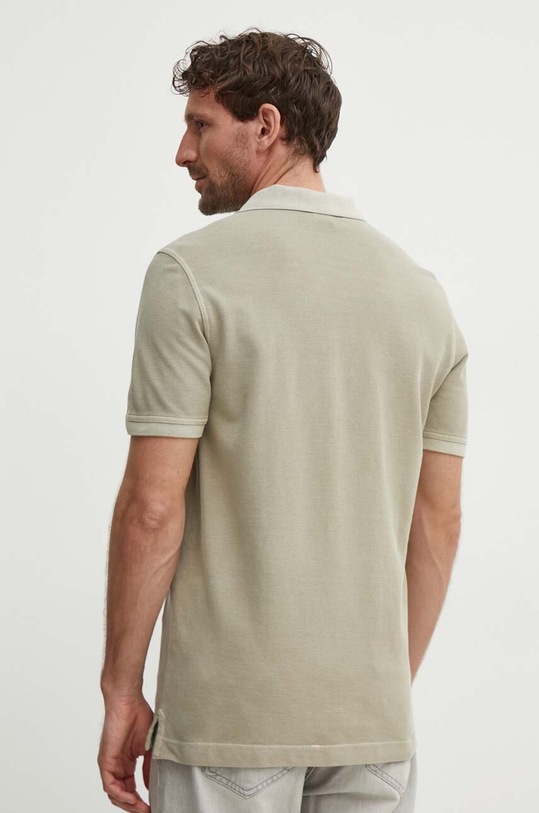 Odzież United Colors of Benetton polo bawełniane 3089U301K zielony