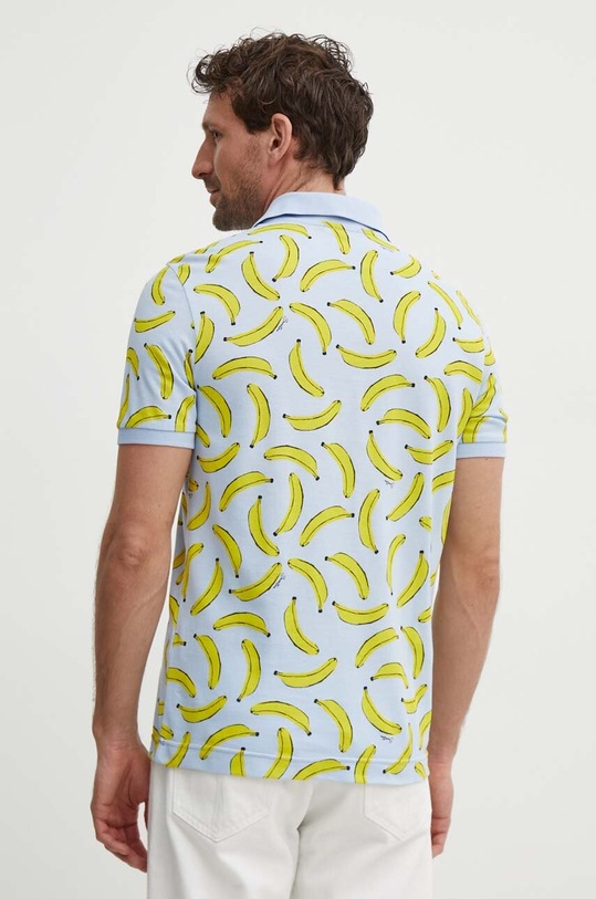 Odzież United Colors of Benetton polo bawełniane 325RU301V niebieski