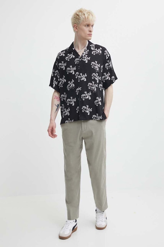 Vertere Berlin koszula VER.SH12 czarny SS24