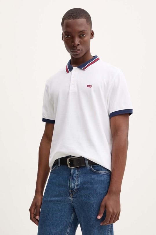 Levi's polo bawełniane bawełna beżowy 35883