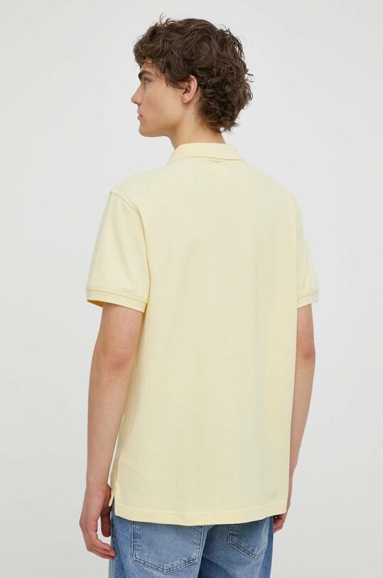 Odzież Levi's polo bawełniane 35883 żółty
