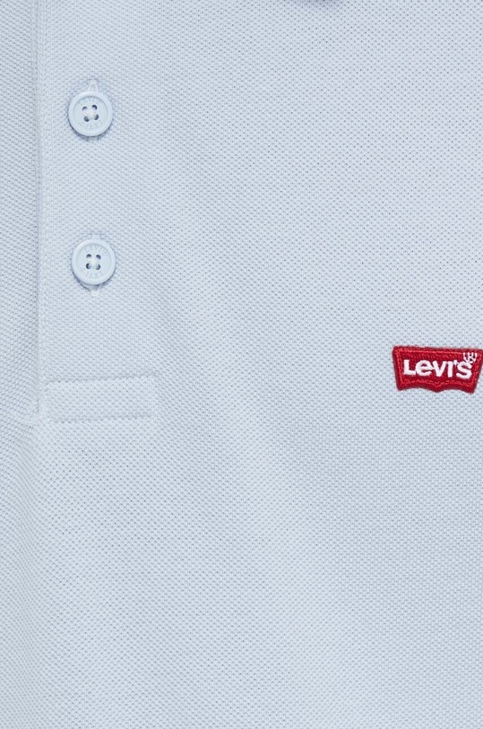 Levi's polo bawełniane 35883 niebieski