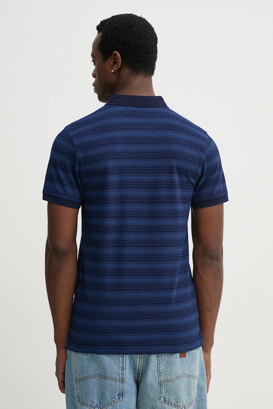 Odzież Levi's polo bawełniane 35883 granatowy