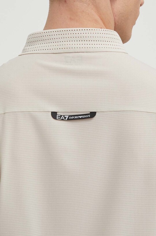 EA7 Emporio Armani tricou polo PJMLZ.3DPF14.1946 bej