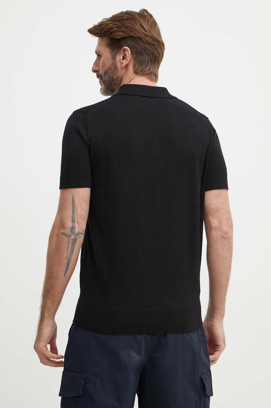 Odzież Karl Lagerfeld polo bawełniane 542398.655006 czarny