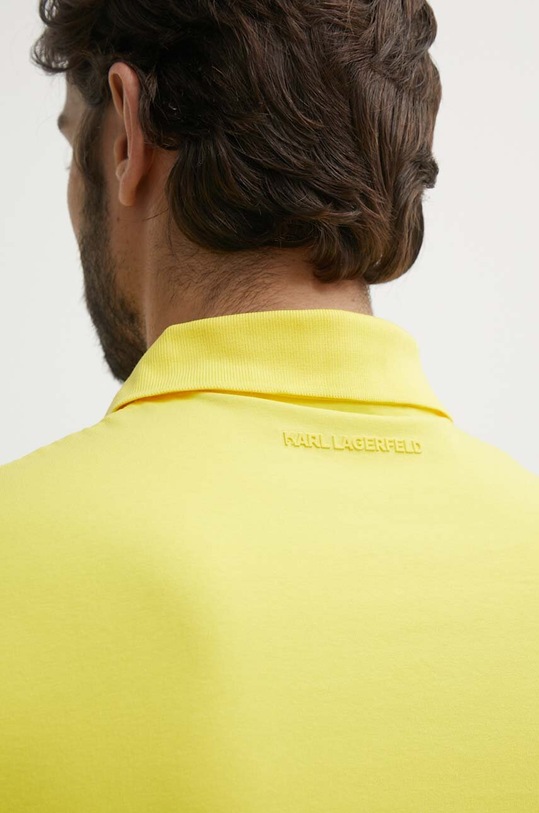 Karl Lagerfeld polo 542221.745022 żółty