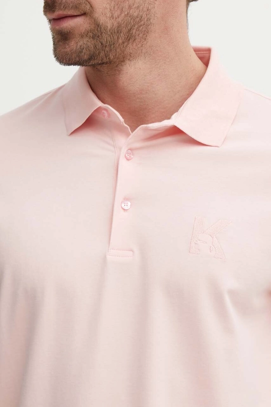 Karl Lagerfeld polo 542221.745890 różowy