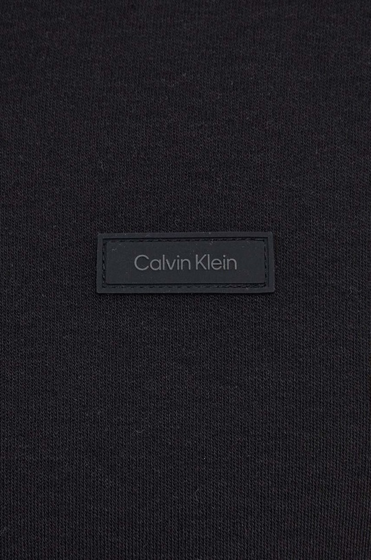 Calvin Klein polo bawełniane czarny K10K112463