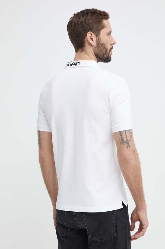 Odzież Calvin Klein polo K10K112467 biały