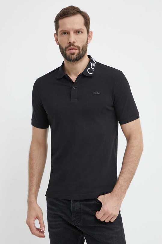 Calvin Klein polo K10K112467 czarny SS24