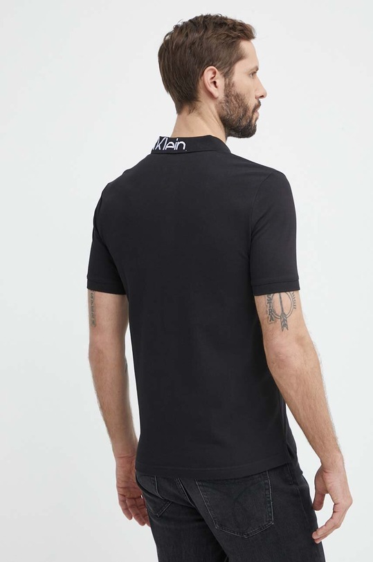 Odzież Calvin Klein polo K10K112467 czarny