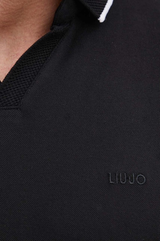 Liu Jo tricou polo M124P205HAVANAPRO negru