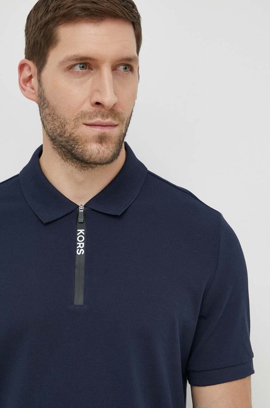 Michael Kors polo bawełniane granatowy CS350DD2ZY