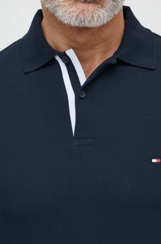 Поло Tommy Hilfiger MW0MW34737 тёмно-синий
