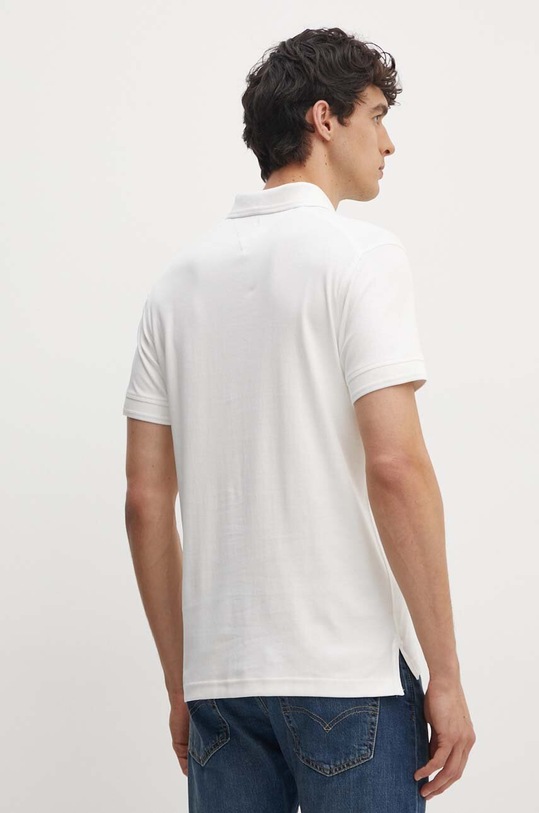 Odzież Tommy Hilfiger polo bawełniane MW0MW34746 biały