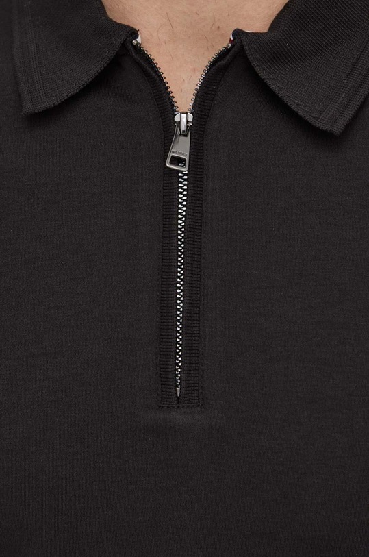 Tommy Hilfiger polo bawełniane MW0MW34746 czarny