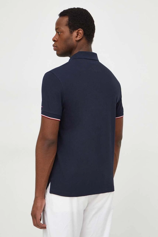 Oblečenie Polo tričko Tommy Hilfiger MW0MW34841 tmavomodrá