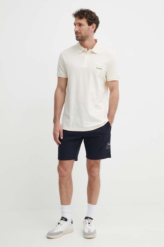 Tommy Hilfiger polo in cotone MW0MW34771 beige SS24
