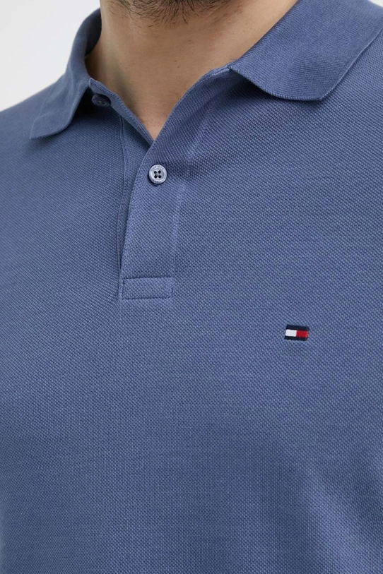 Tommy Hilfiger tricou polo albastru MW0MW34780