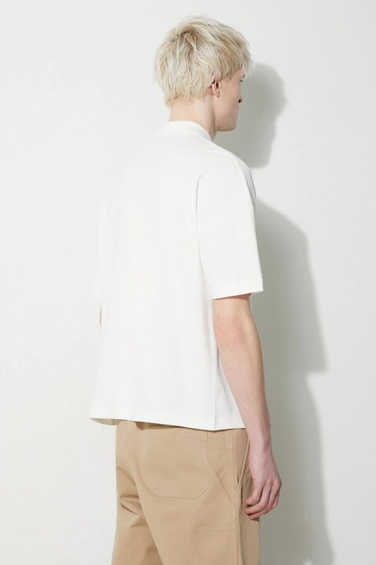 Clothing A.P.C. cotton polo shirt Polo Antoine COGWZ.H26212.AAB beige