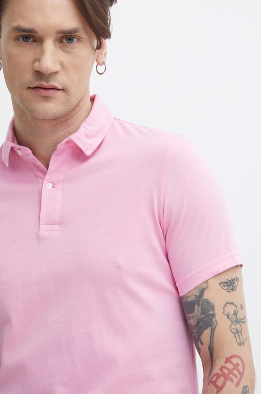 Superdry polo de bumbac roz M1110323A.3KK