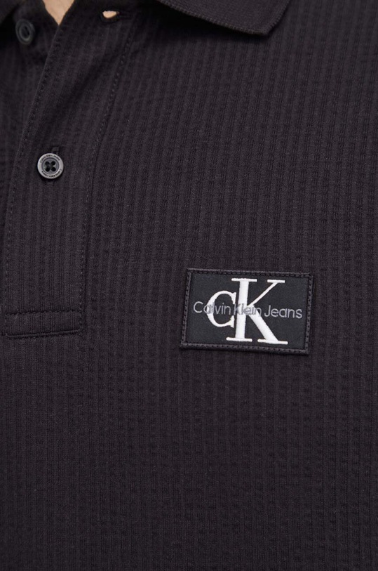 Calvin Klein Jeans polo czarny J30J325433