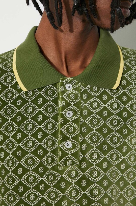 Polo majica Drôle de Monsieur Le Polo Monogramme D.PL121.CO091.GN