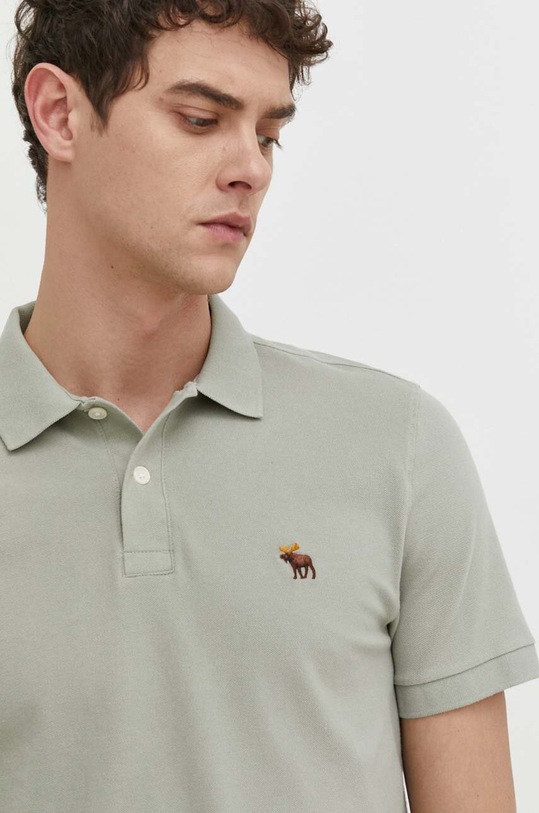 Πόλο Abercrombie & Fitch πράσινο KI124.4089.310