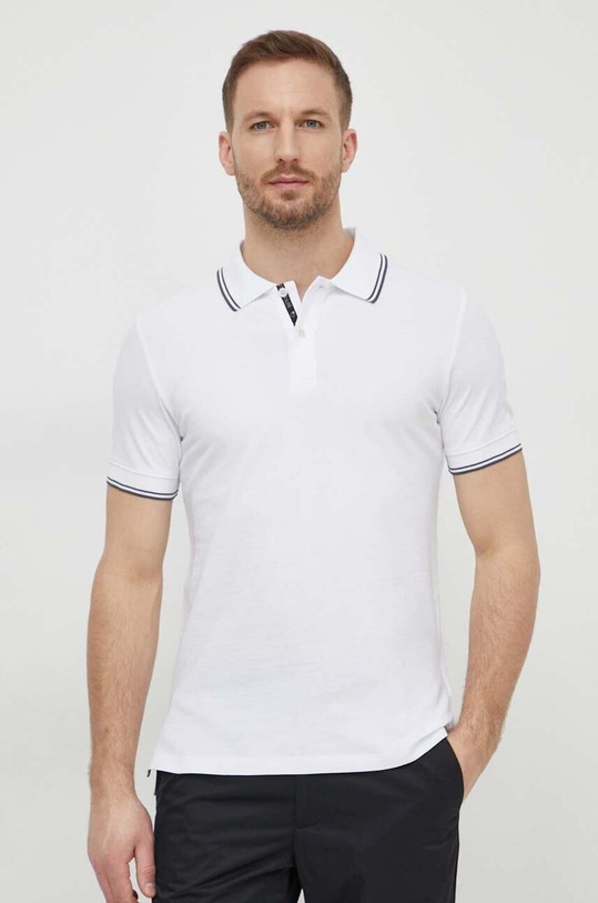 Geox polo M4510R-T3088 M POLO semplice bianco M4510R.T3088.F1492