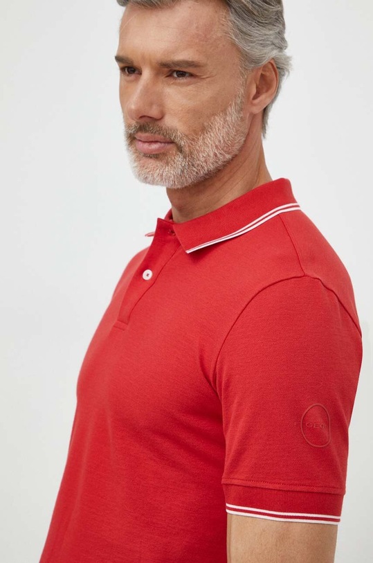 Polo tričko Geox M4510R-T3088 M POLO červená M4510R.T3088.F7233