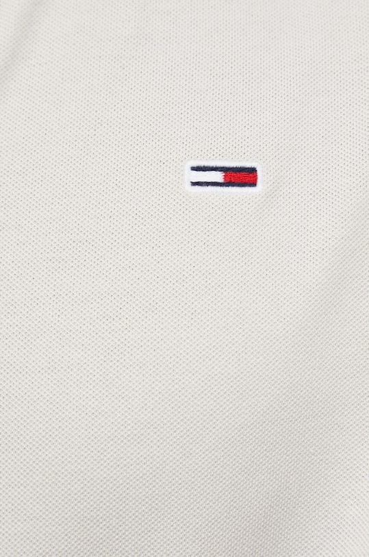 Tommy Jeans polo bawełniane beżowy DM0DM18313